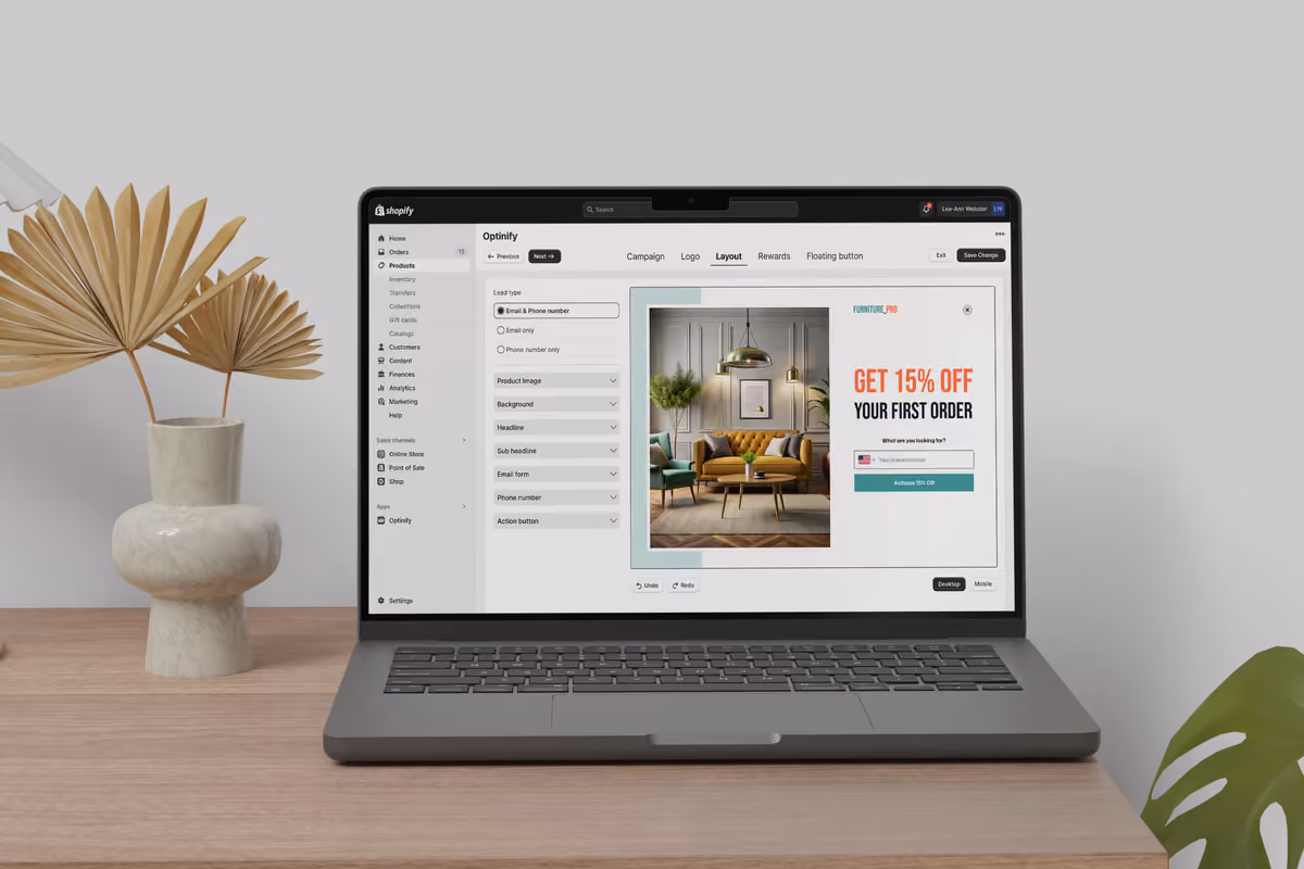 Optinify project preview